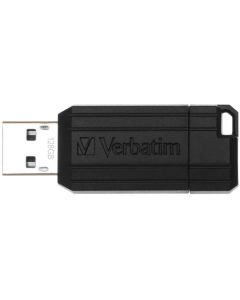 memoria USB 128 GB Verbatim 49071 10 MB/s tapa retractil color negro