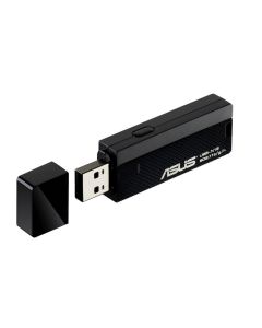 Adaptador Asus USB-N13 WIFI AC600 USB Dual-Band, WPS, Win/Mac/Linux EMBALAJE ABIERTO