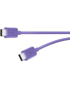 Belkin Cable USB-C a USB-C Carga y sincronización 1.8 m Purpura