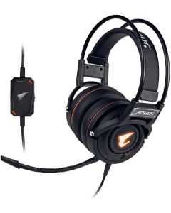auricular Gigabyte AORUS H5 Gaming Negro iluminacion y microfono 
