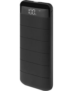 Bateria Celly Power Bank 15.000mAh Display LCD Doble Salida USB 2.1 A, Negro Embalaje Abierto
