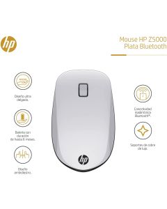 raton HP Z5000 Bluetooth 3.0 bateria 6meses ultraligero plata