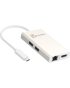 adaptador USB Tipo C a HDMi Ethernet USB3.1 Power Delivery 2.0 J5 Create
