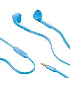 Auriculares Smartphone CELLY UP100LB Azul con micro conexión jack Caja Abierta