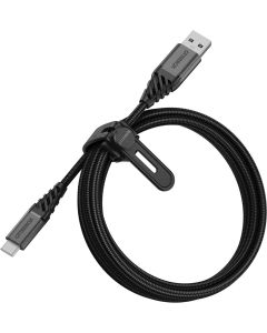 Cable Reforzado USB-A a USB-C 2 metros Premium Nylon OtterBox Ultra resistente testeado doblados y torsiones
