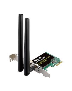 tarjeta WIFI ASUS PCE-AC51 Dual Band PCIe AC750 Plus perfil normal y bajo
