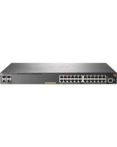 Hewlett Packard Enterprise Aruba 2930F 24G PoE+ 4SFP+ - Switch de Red, Gris