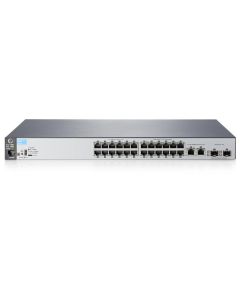 Switch HPE Aruba 24 puertos Gestionado L2 Fast Ethernet (10/100) 2x Combo Gigabit SFP Ports 1U 2530-24 